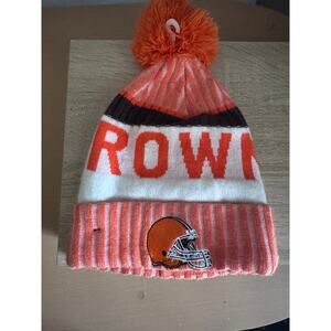 Cleveland Browns New Era NFL Knit Pom Beanie
